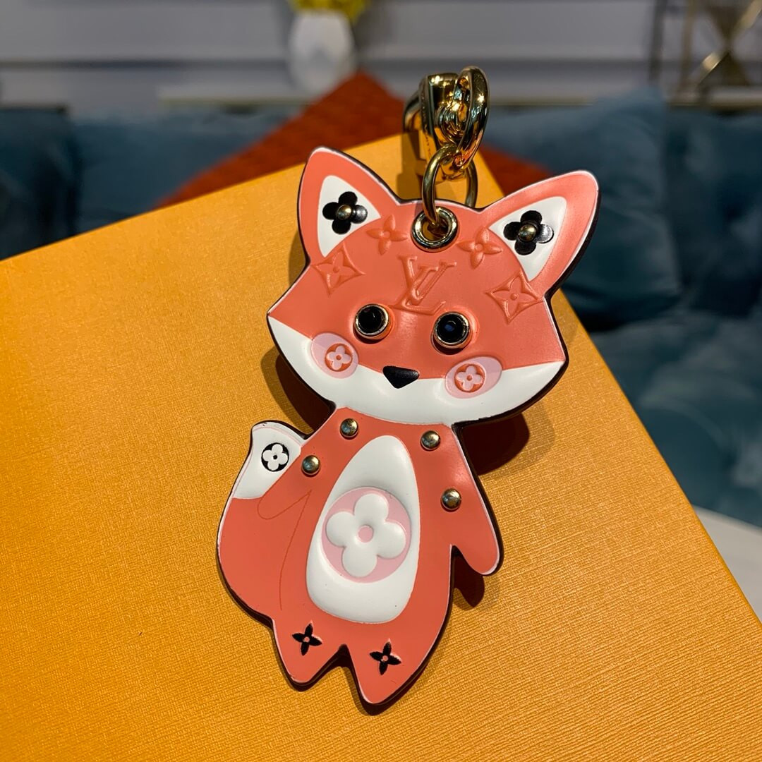 Louis Vuitton Cute Fox Bag Charm And Key Holder M69015