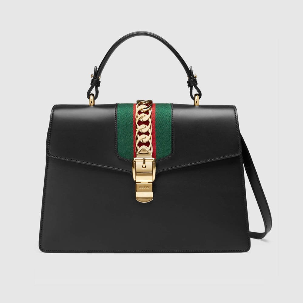 Gucci Sylvie Medium Top Handle Bag 431665