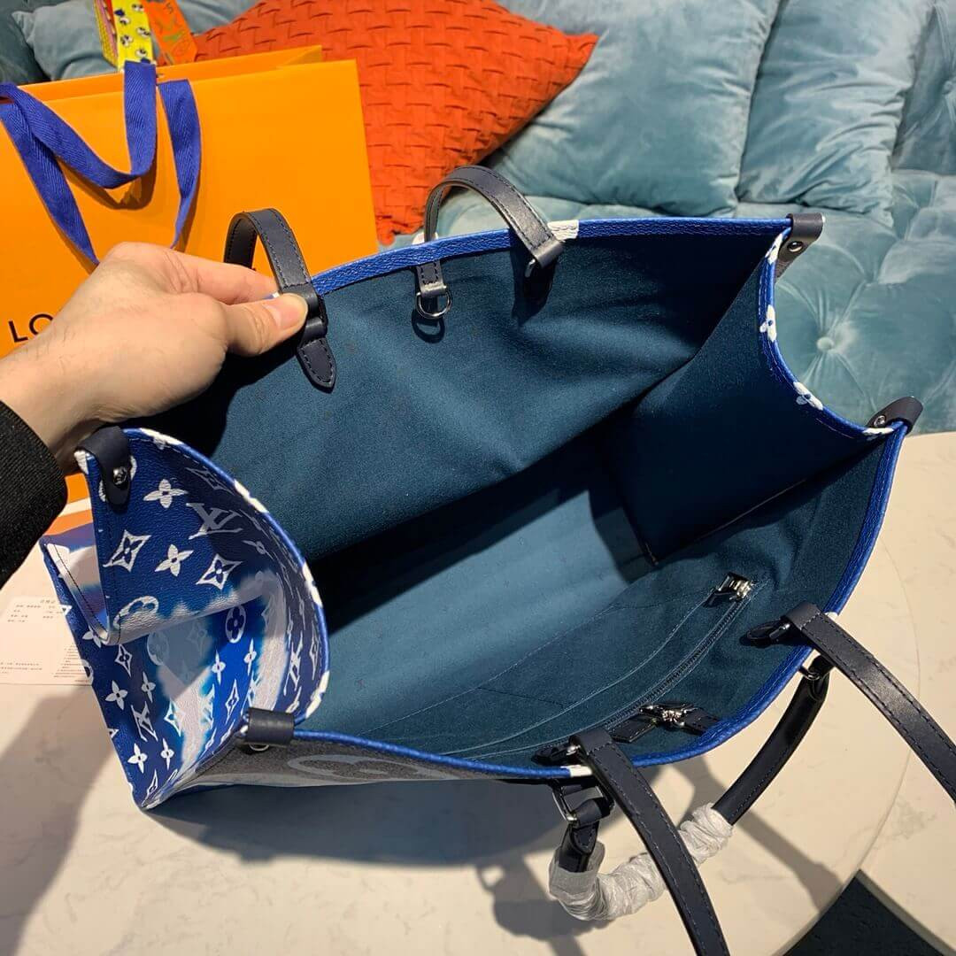 LV Escale Onthego GM M45120 Blue
