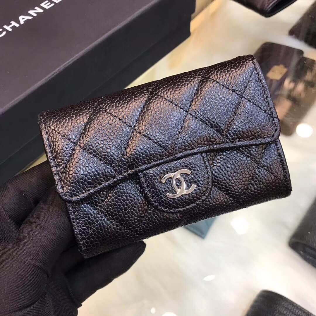 Chanel Caviar Classic Card Holder A80799