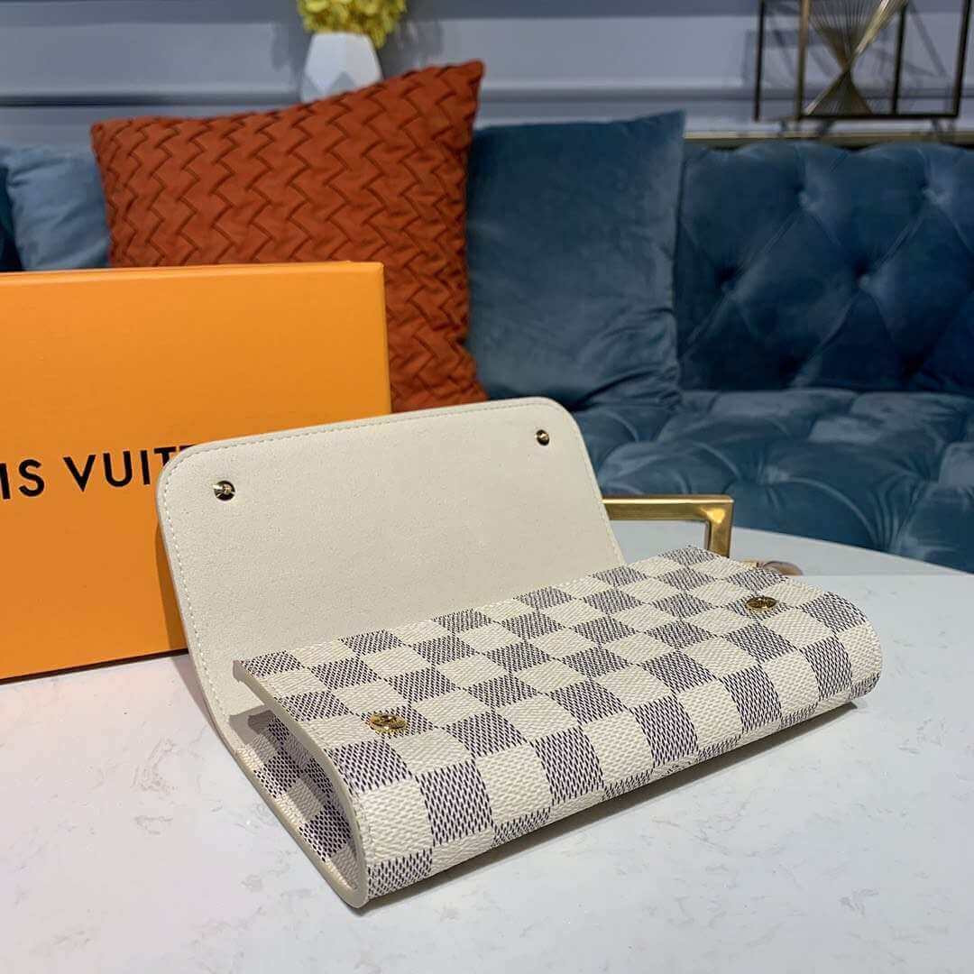 Louis Vuitton Damier Azur Canvas Kasai Wallet M58080