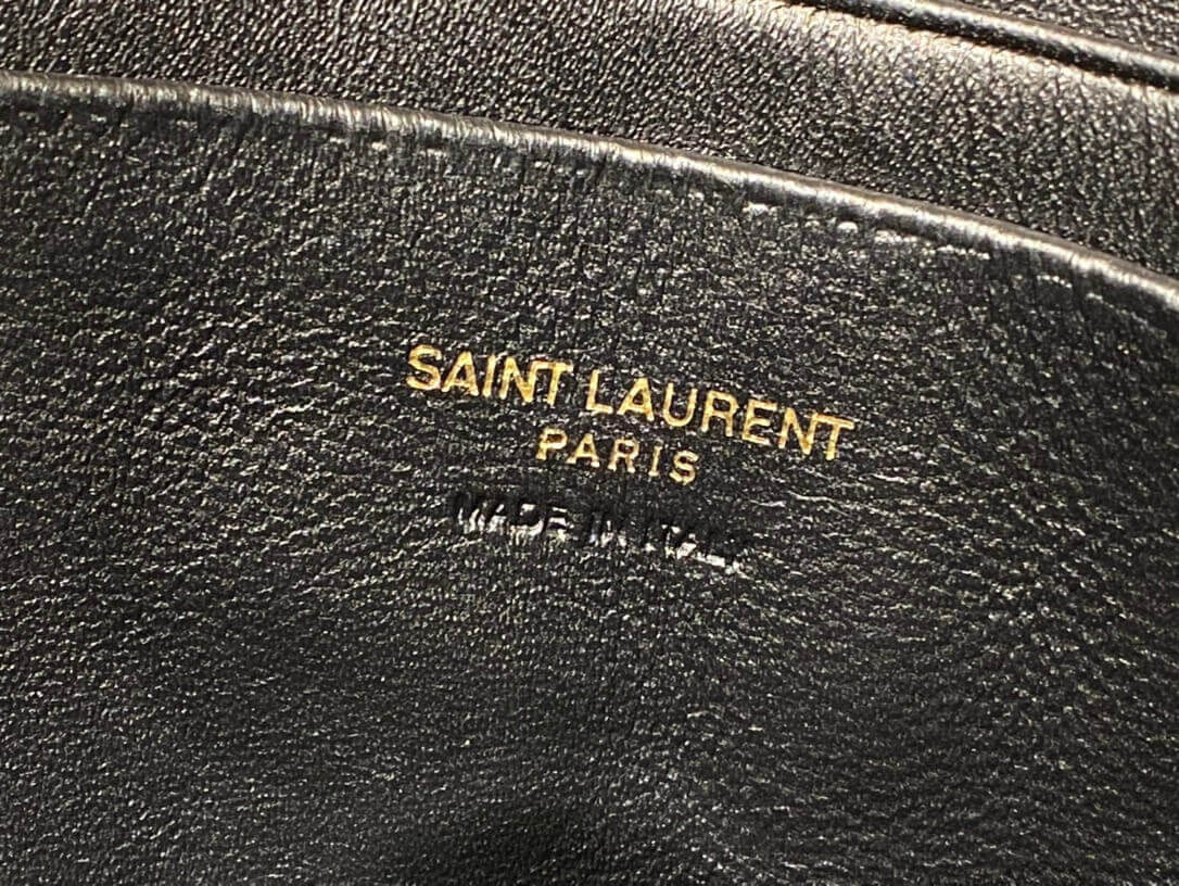YSL Saint Laurent Lou Mini Camera Bag 585040 in Grain Leather Black