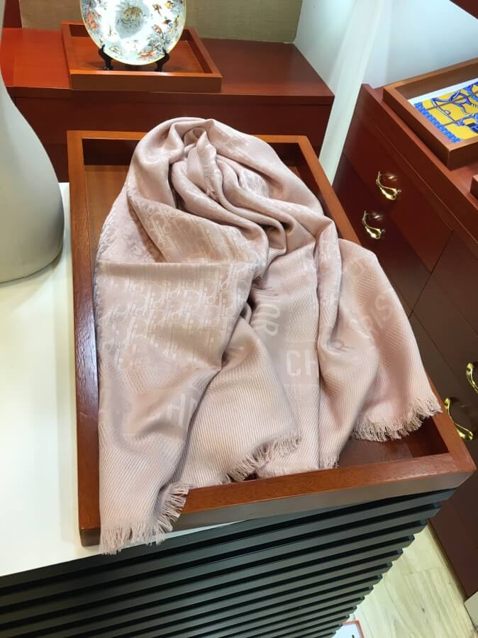 Dior Cashmere Wool Square Shawl 7729
