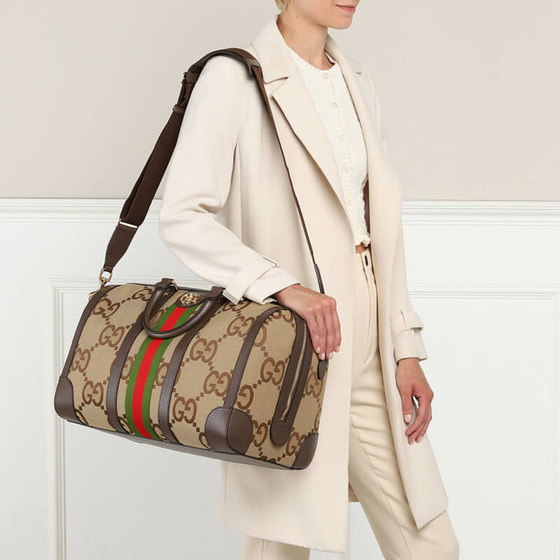 Gucci Jumbo GG Duffle Bag 681295