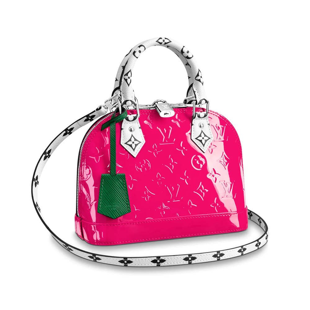 Louis Vuitton Monogram Vernis Alma BB M90447