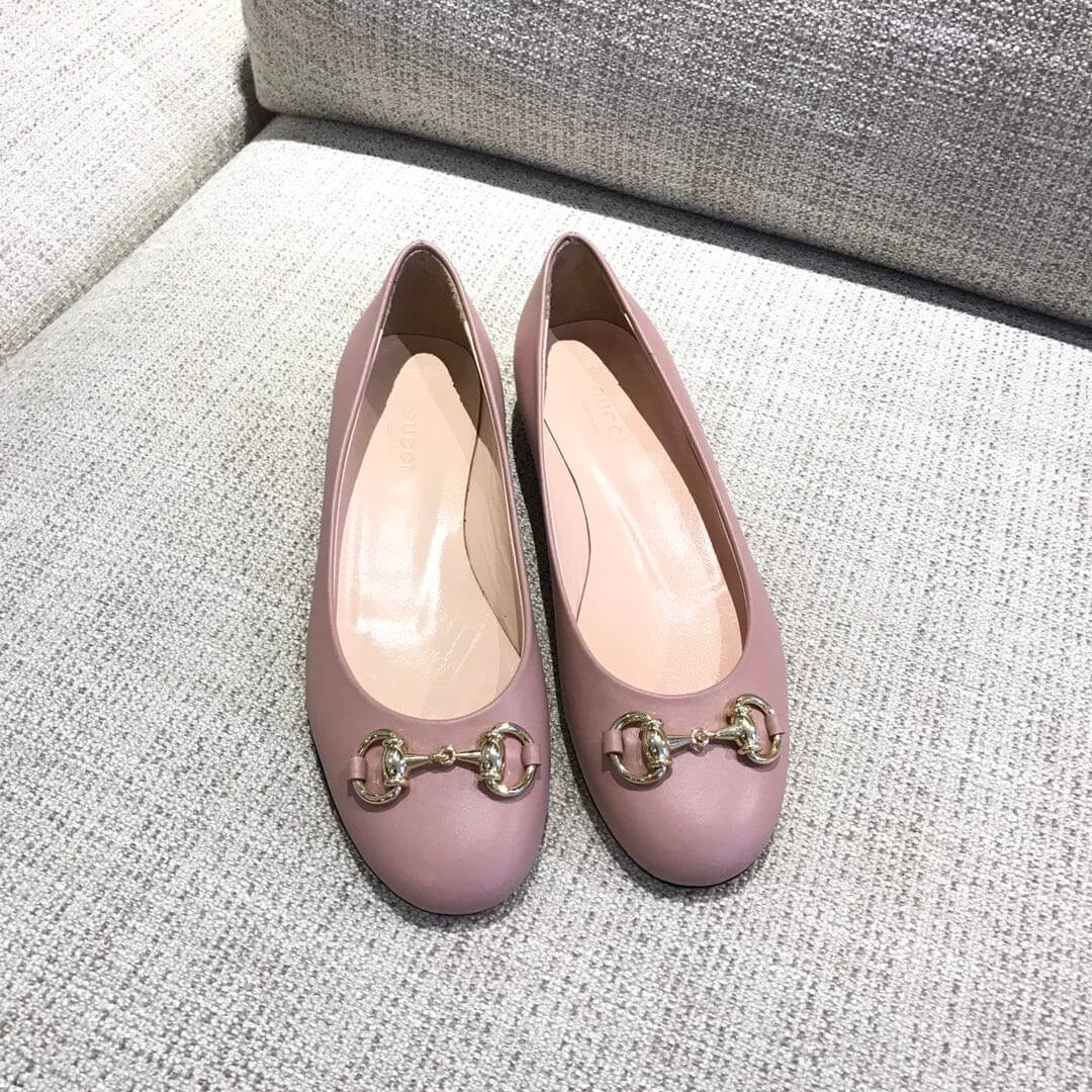 Gucci Leather Ballerinas 473160