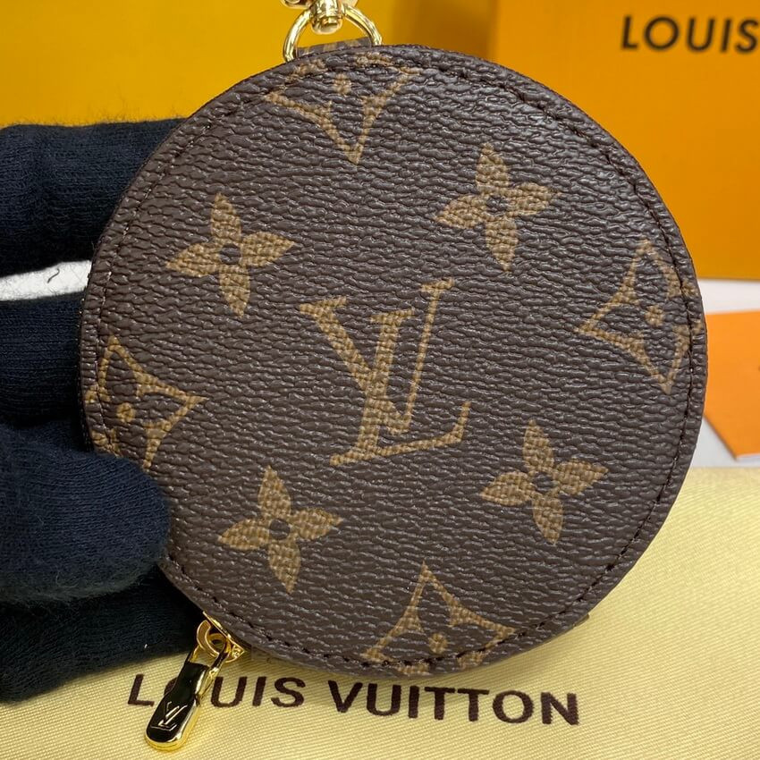 Louis Vuitton Monogram Round Coin Purse M80864A