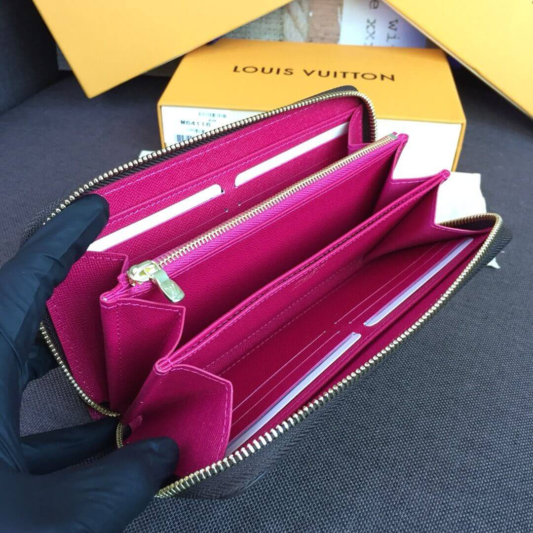 Louis Vuitton Monogram Canvas Love Lock Zippy Wallet M64116