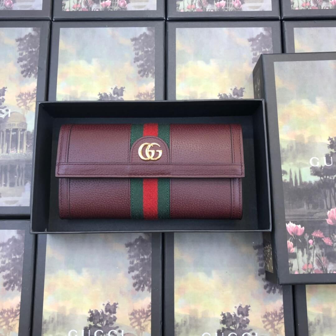 Gucci Ophidia Continental Wallet 523153