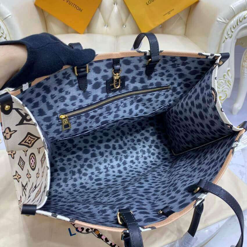 Louis Vuitton Monogram Print Onthego GM M45814 M45815