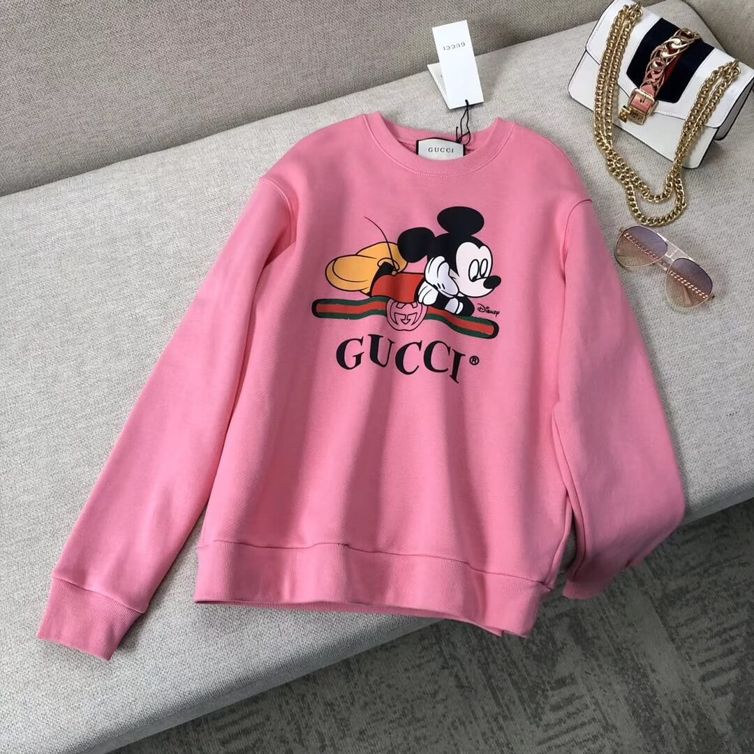 Gucci Oversize Sweatshirt With Disney Mickey 610145