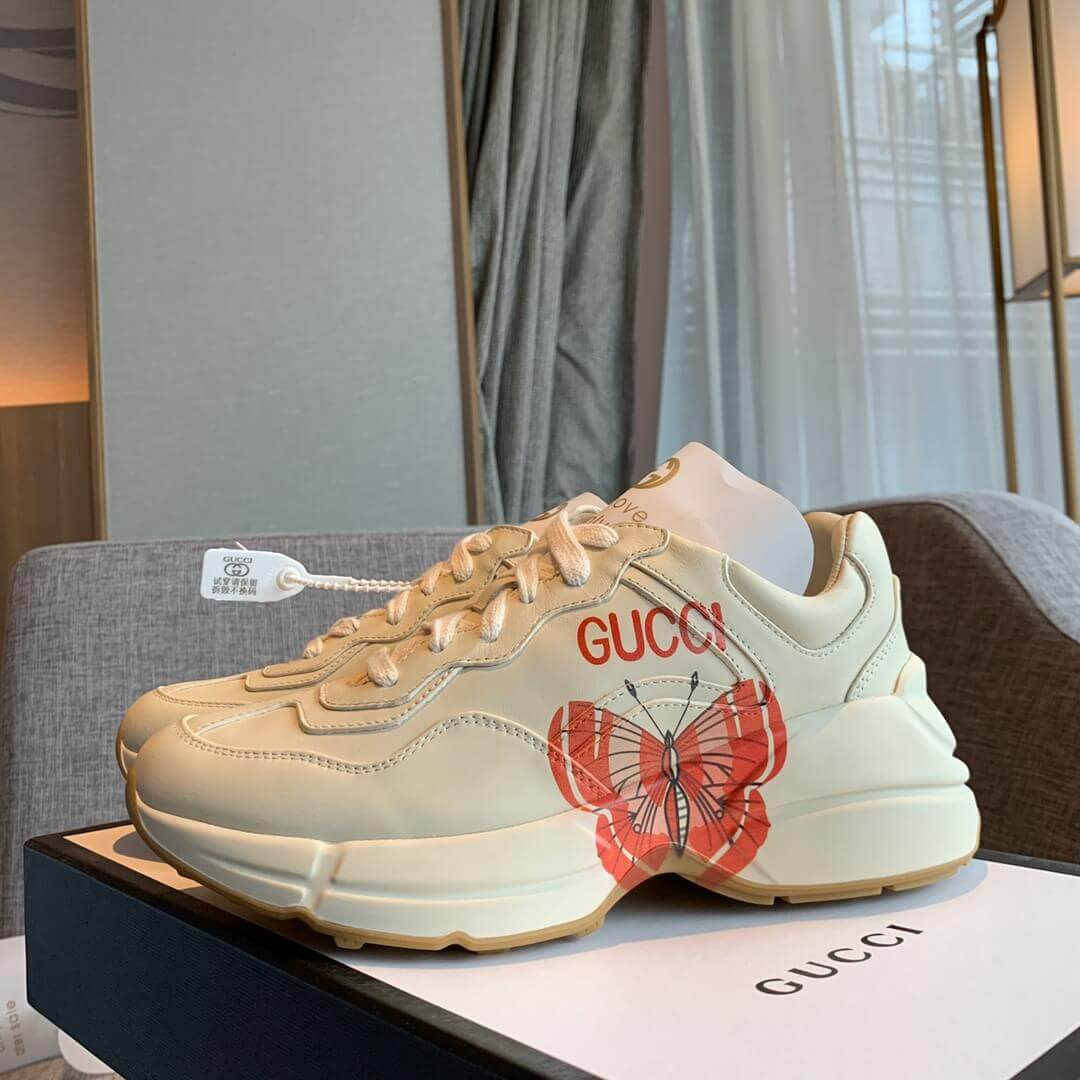 Gucci Rhyton Butterfly Unisex Dad Sneaker ‎‎524991