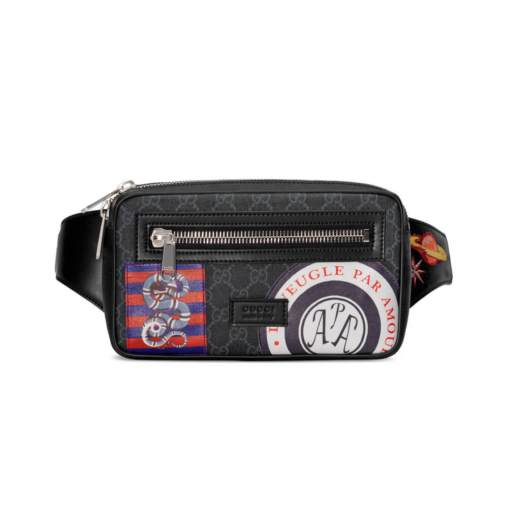 Gucci Night Courrier Soft GG Supreme Belt Bag 474293