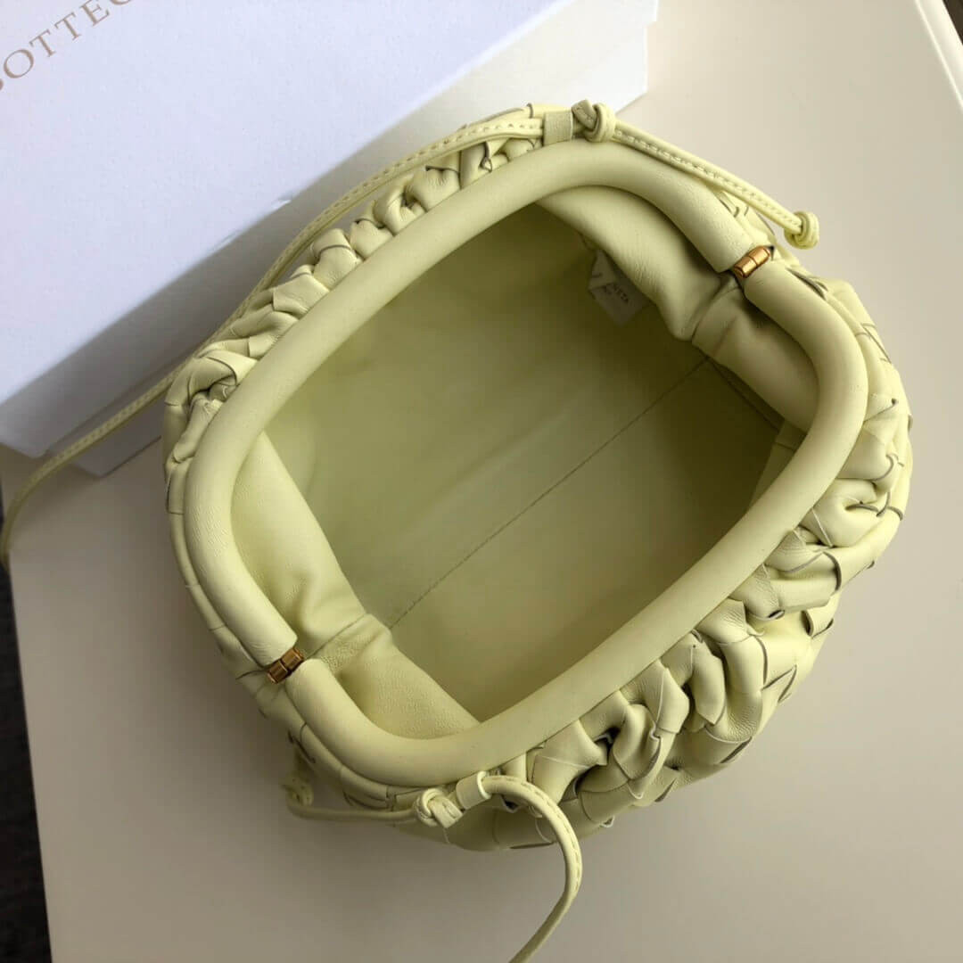 Bottega Veneta Woven Leather The Pouch 20 585852