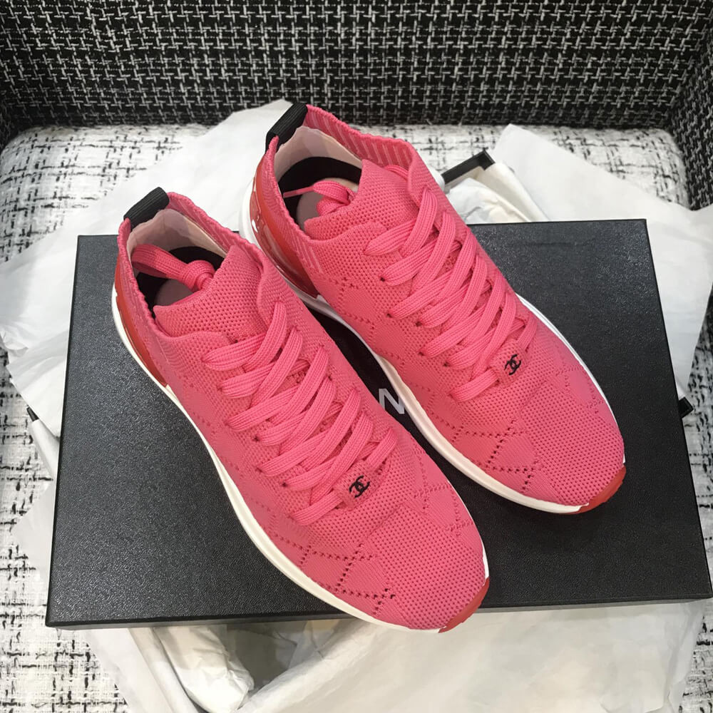 Chanel Mixed Fibers Sneakers G35549