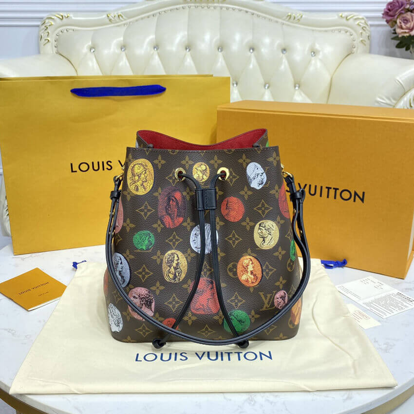 Louis Vuitton Monogram Cameo Printed Neonoe MM M45956
