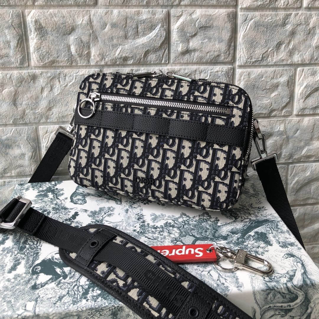 Safari Dior Oblique Messenger Bag PO101