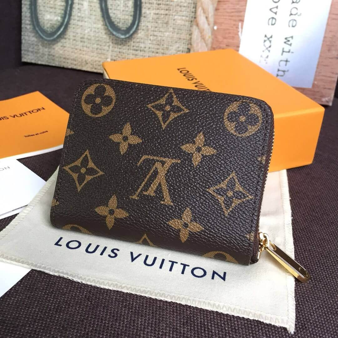 Louis Vuitton Monogram Canvas Love Lock Zippy Coin Purse M64118