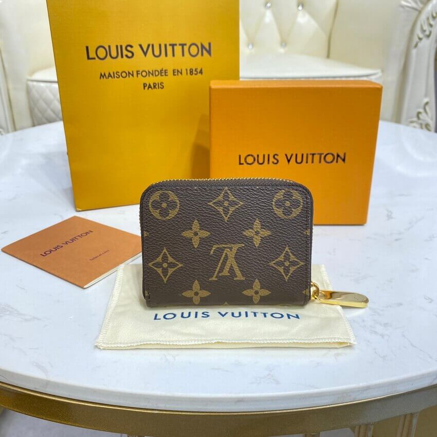 Louis Vuitton Monogram Canvas Zippy Coin Purse M80865