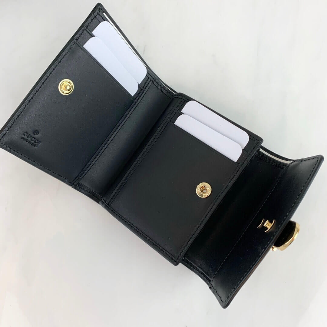 Gucci Sylvie Leather Wallet 476081