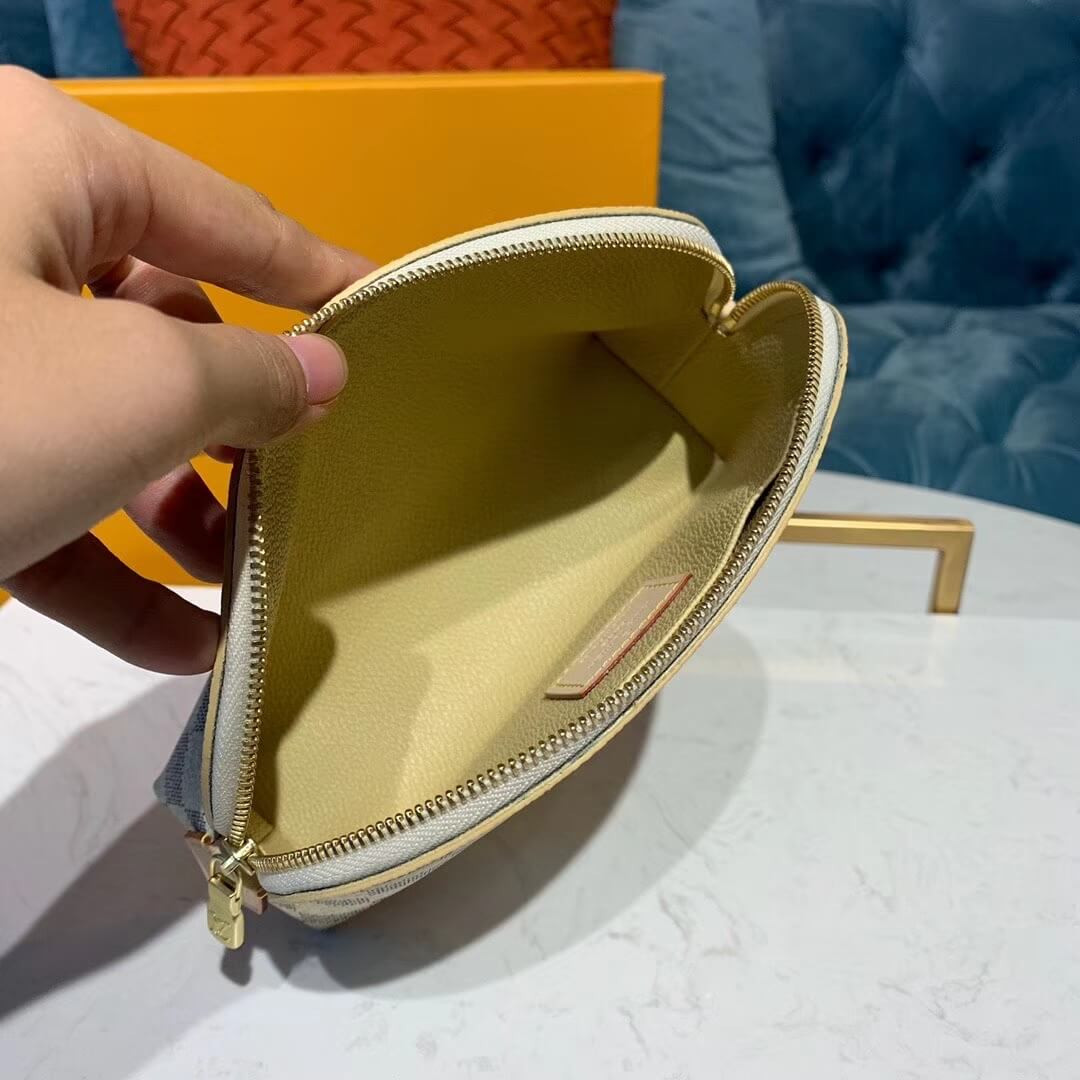 Louis Vuitton Damier Azur Cosmetic Pouch N60024