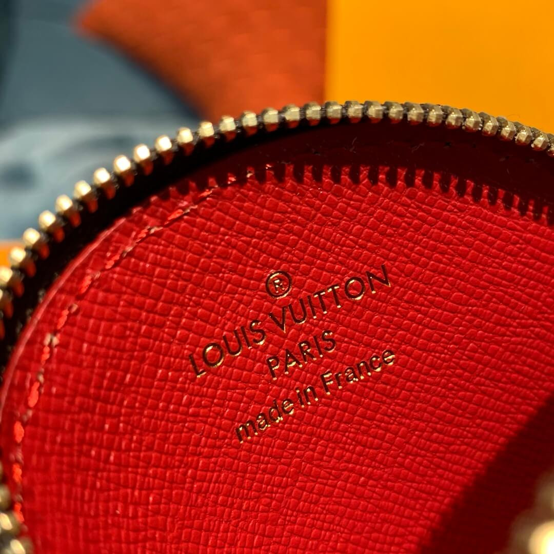 Louis Vuitton Vivienne Holiday Round Coin Purse M69057