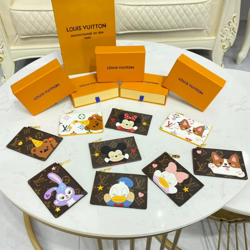 Louis Vuitton Mickey Mouse Coin & Card Holder