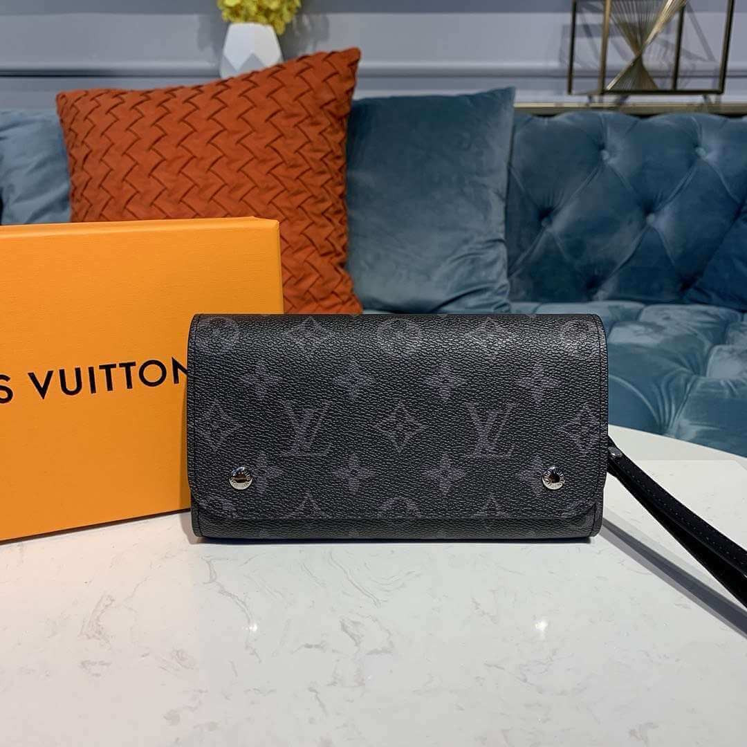 Louis Vuitton Monogram Eclipse Canvas Kasai Wallet M58080