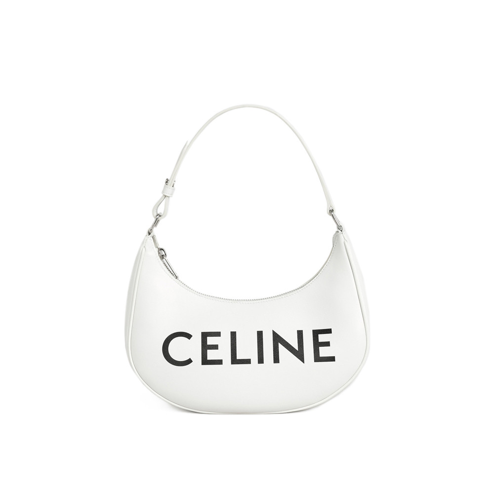 Celine Ava Bag In Smooth Calfskin With Celine Print 193953