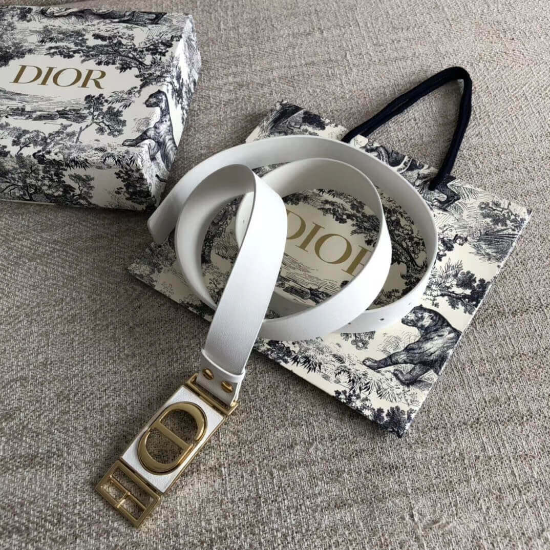 Christian Dior 30 Montaigne in Smooth Calfskin 30mm B0078