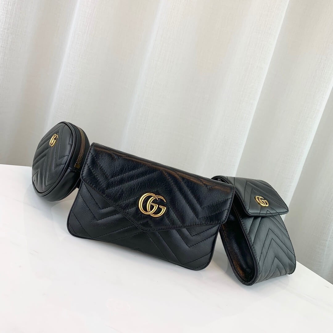 Gucci GG Marmont Matelasse Belt Bag 524597