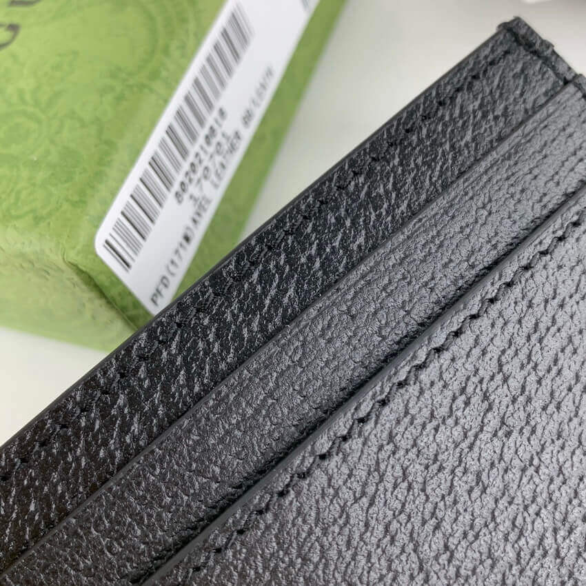 Gucci GG Marmont Metal-Free Tanned Leather Card Case 657588