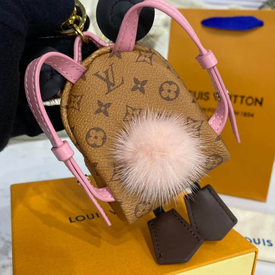 Louis Vuitton Palm Springs Bear Bag Charm and Key Holder M69552