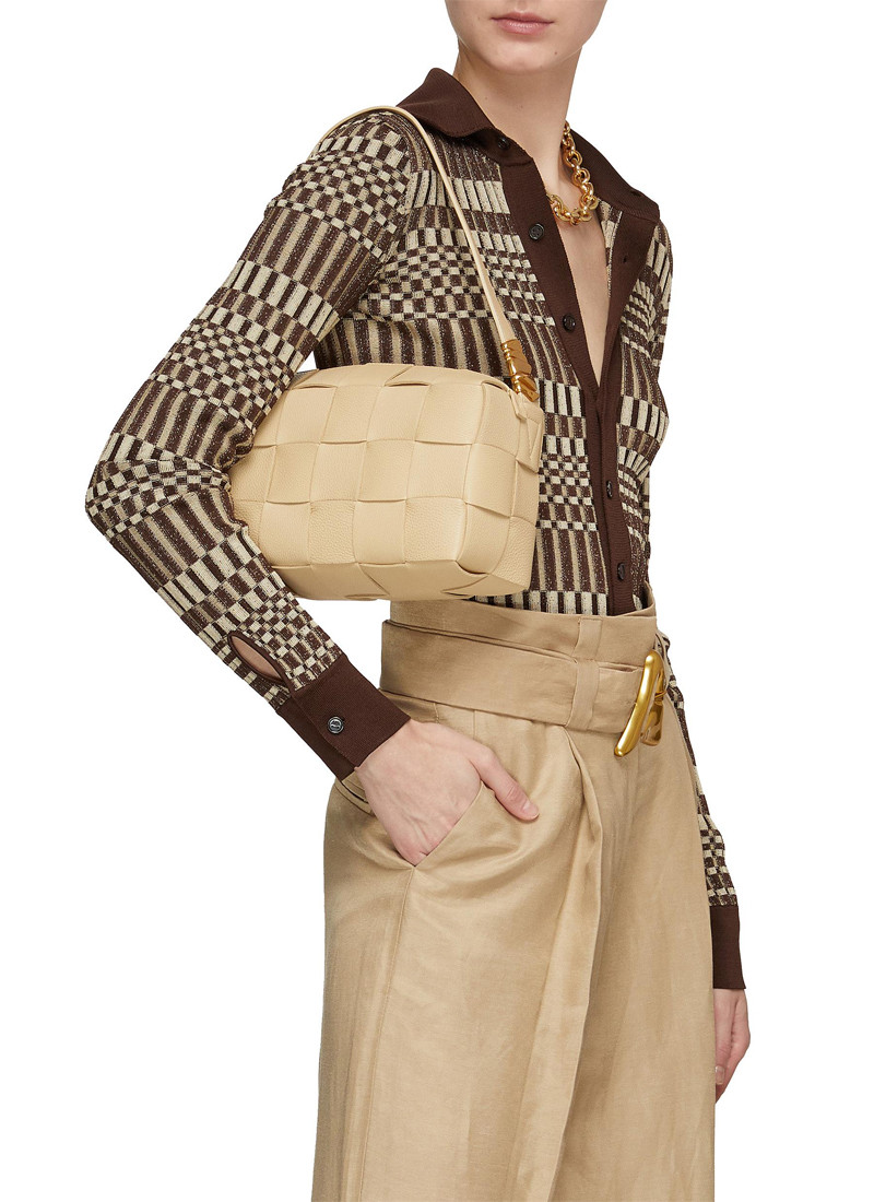 Bottega Veneta Brick Cassette Beige