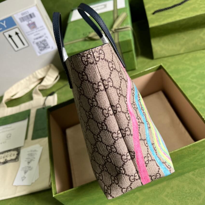 Gucci Childrens GG Tote Cat Print 410812