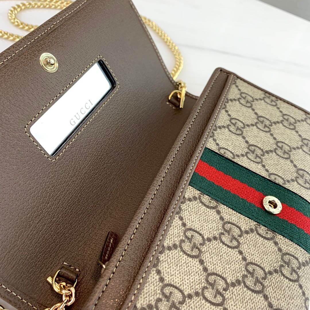 Gucci Ophidia GG Chain Wallet 546592