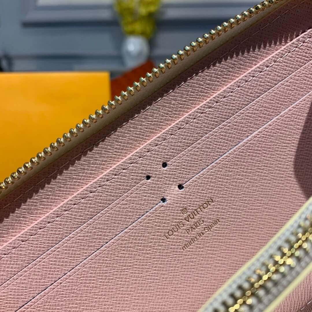 Louis Vuitton Damier Azur Clemence Wallet N61210 N61264