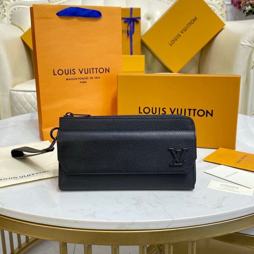 Louis Vuitton New Long Wallet M69831 Black