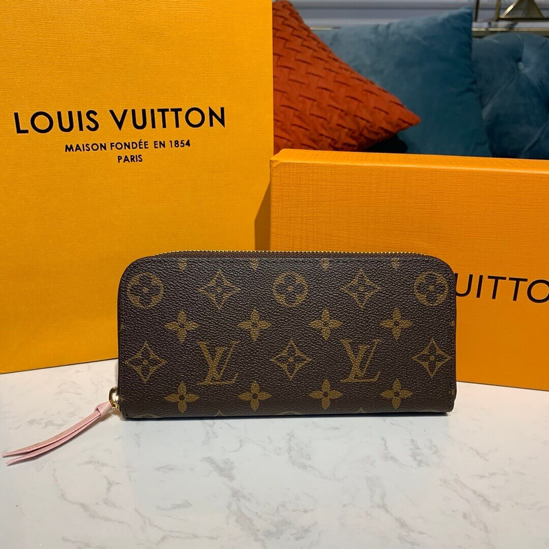 Louis Vuitton Monogram Clemence Wallet M60742 M61298