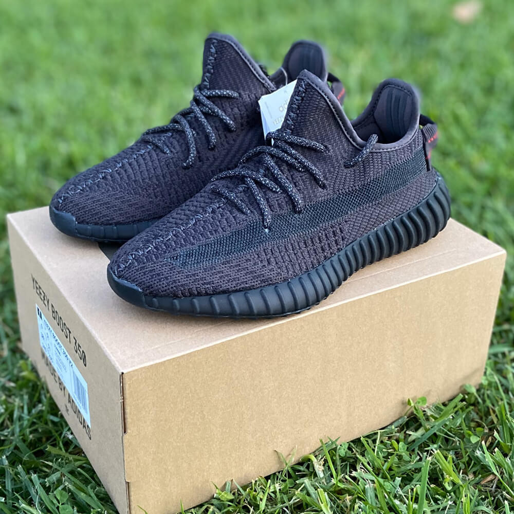 Adidas Yeezy Boost 350 V2 Black Non Reflective AH2019