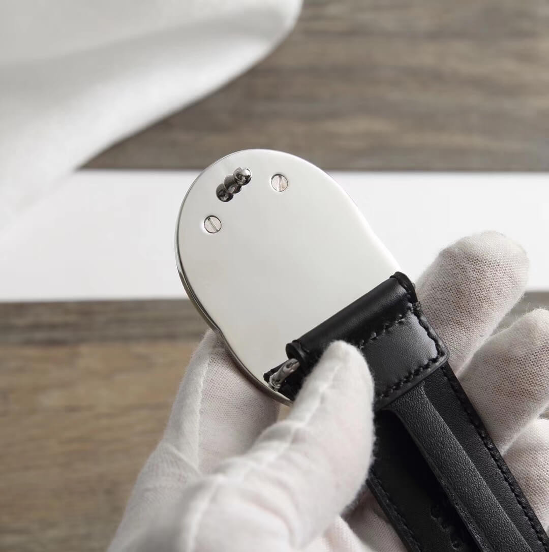 Gucci Leather Belt With Interlocking G Buckle 598092