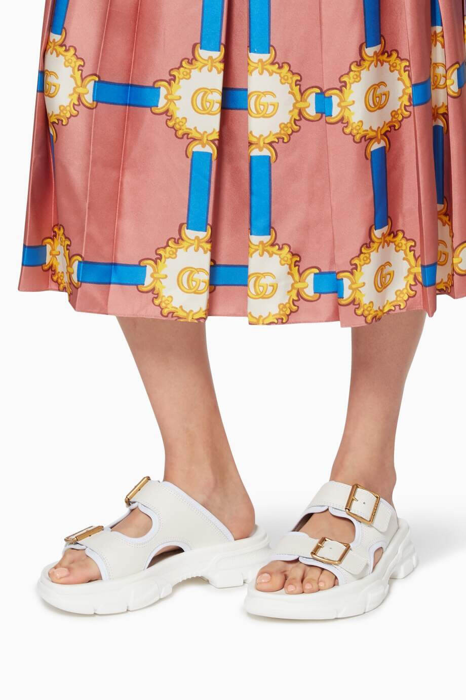 Gucci Aguru Platform Slide Sandal