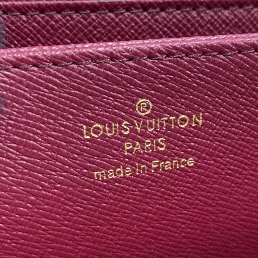 Louis Vuitton Monogram Zippy Wallet M41895 Fuchsia