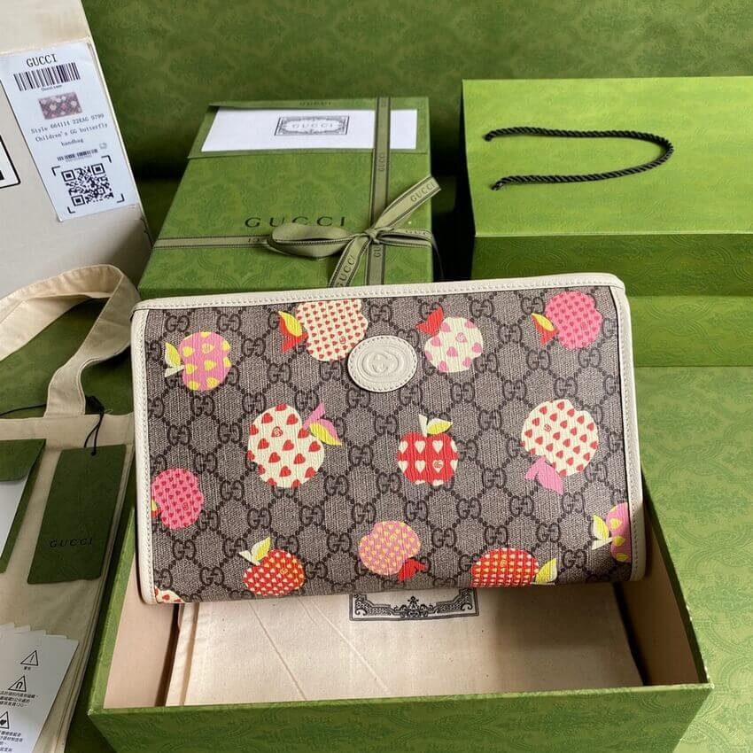 Gucci Les Pommes Ophidia Pouch 664114