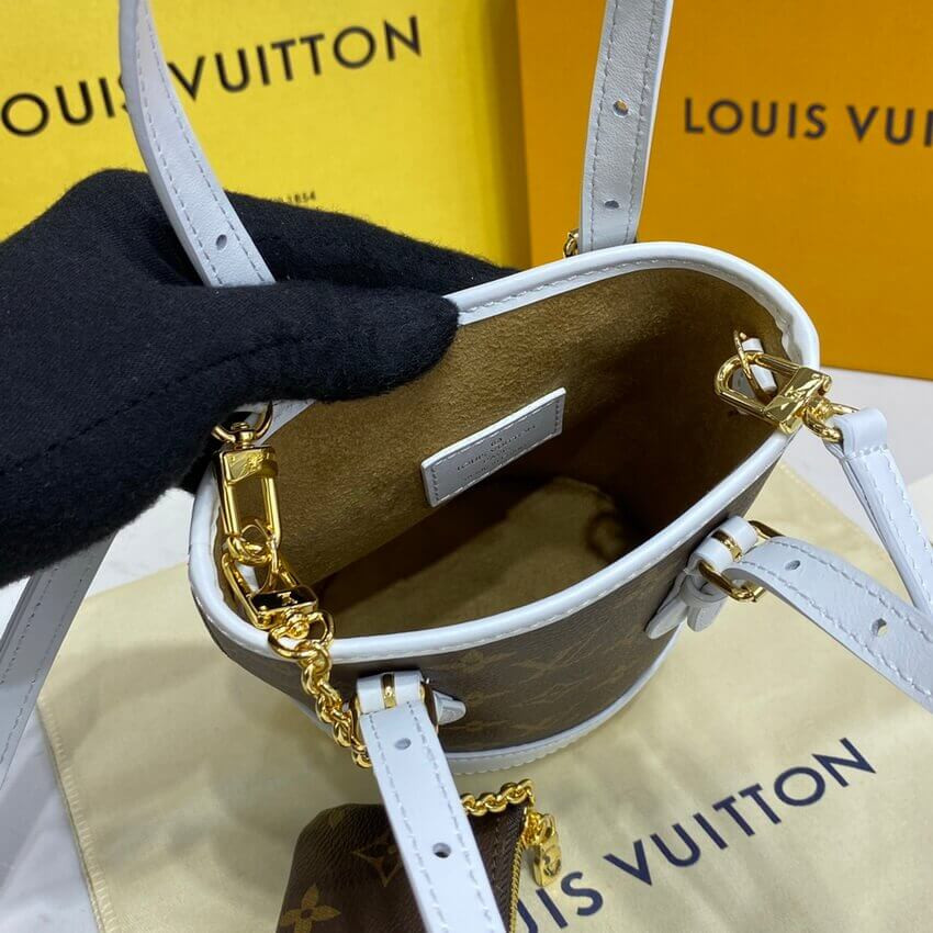 Louis Vuitton Monogram Nano Bucket Bag M81489