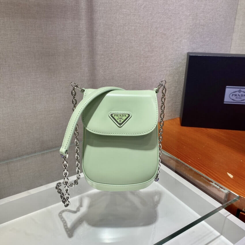 Prada Brushed Leather Mini-Bag 1BH185