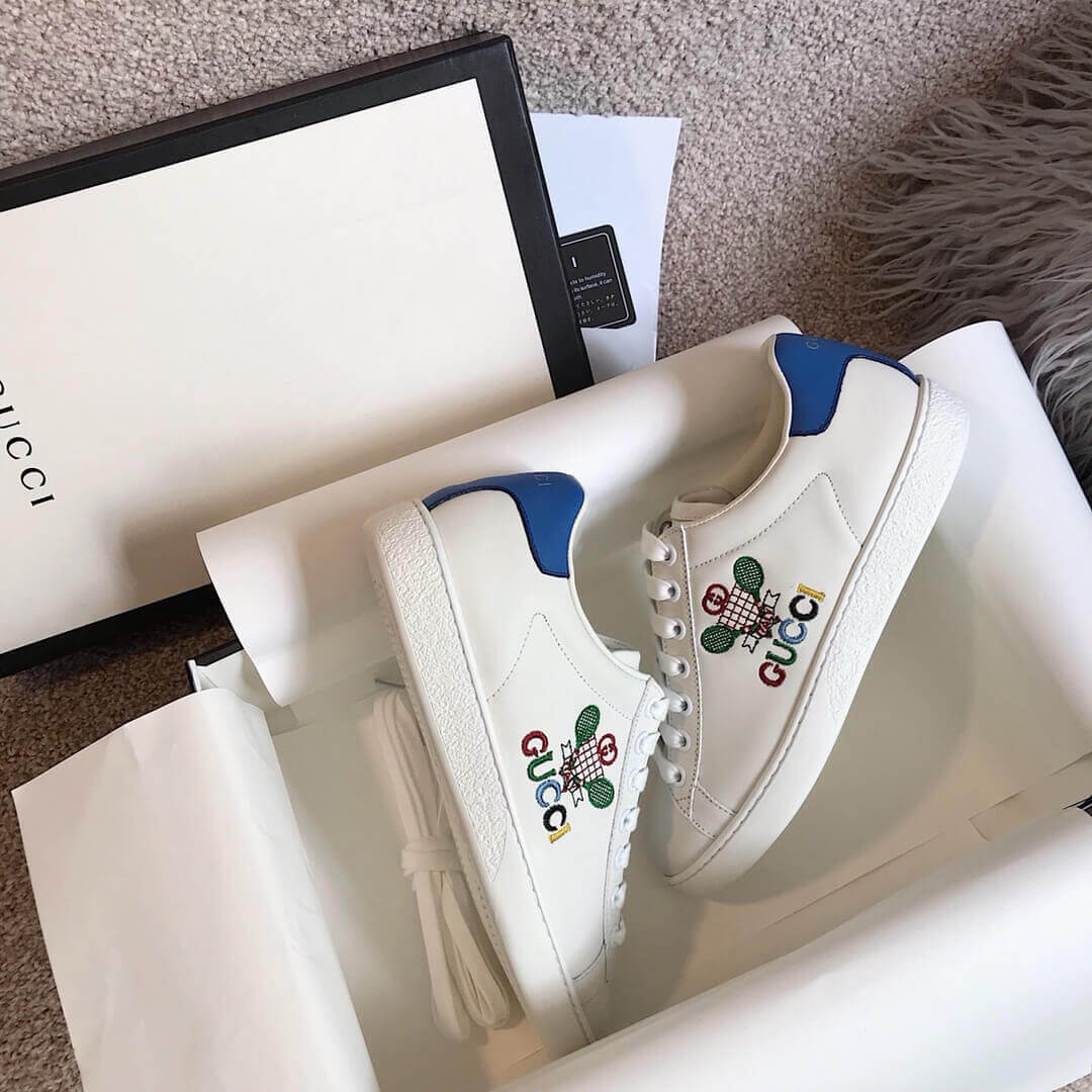 Gucci Ace Sneaker with Gucci Tennis 602684