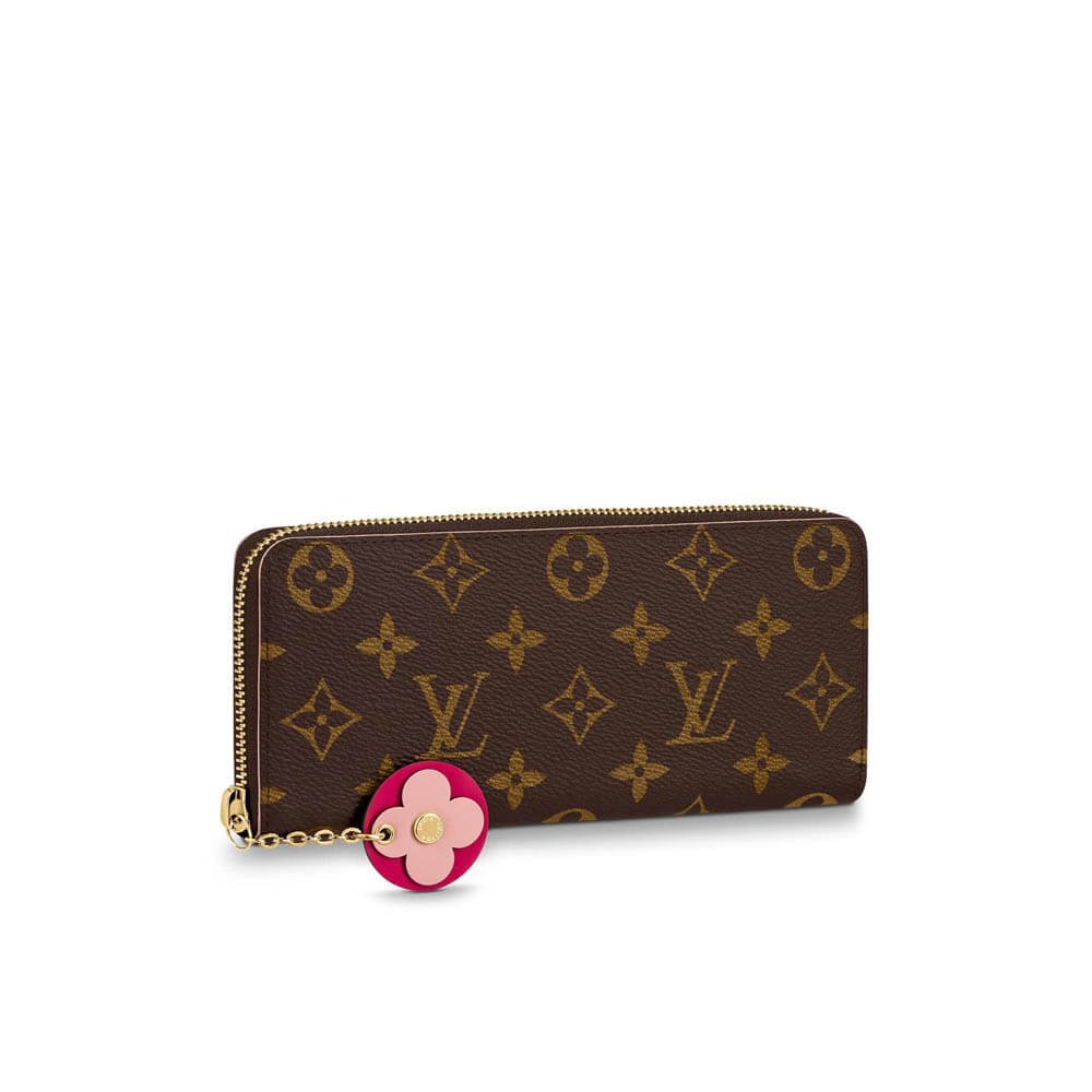Louis Vuitton Monogram Cavas Clemence Wallet M64201