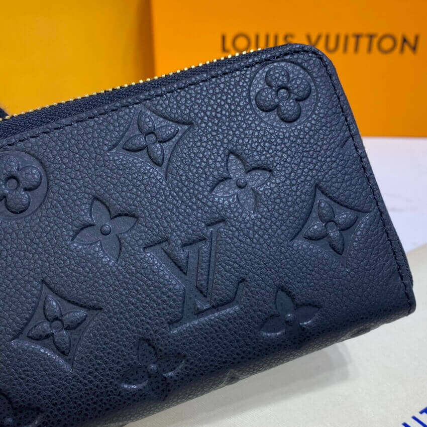 Louis Vuitton Monogram Empreinte Leather Clemence Wallet M60171