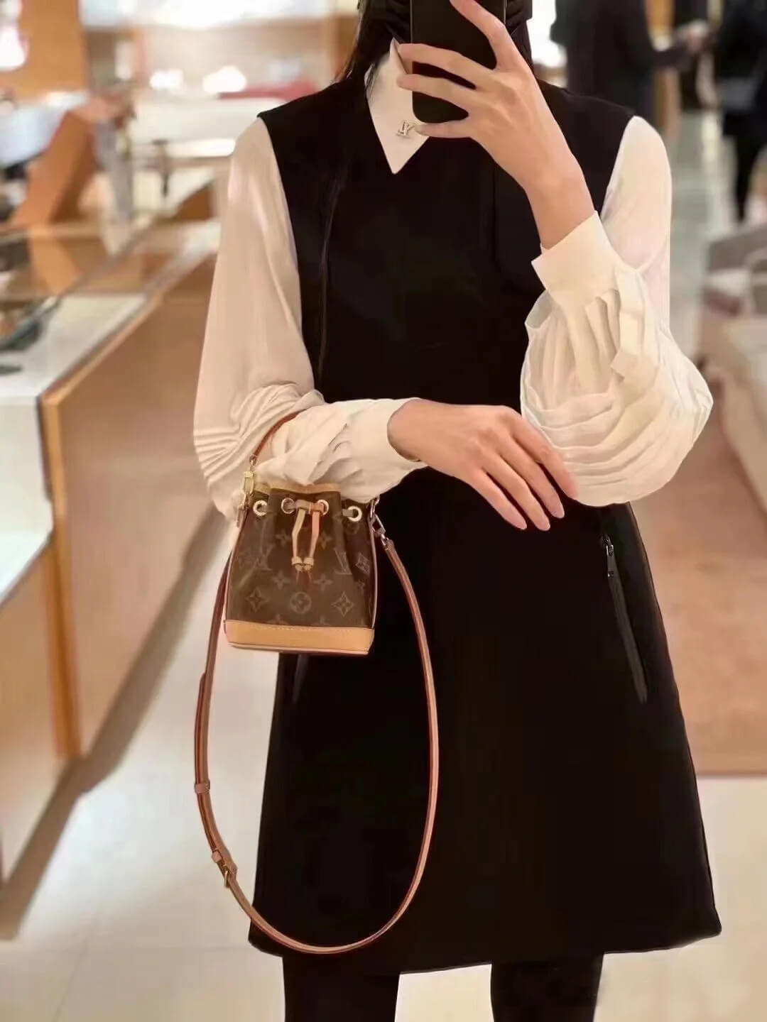 Louis Vuitton Monogram Nano Noe Bag M81266